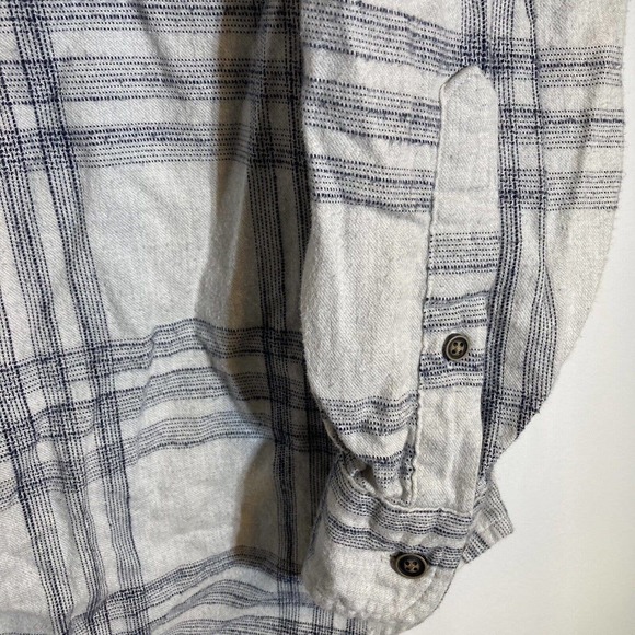 ROWM Mens‎ Size 2XB Long Sleeve Button Down Flannel Cotton Shirt - Picture 3 of 7